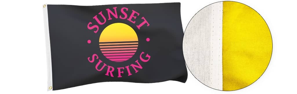 Sunset Flag | Banners.com