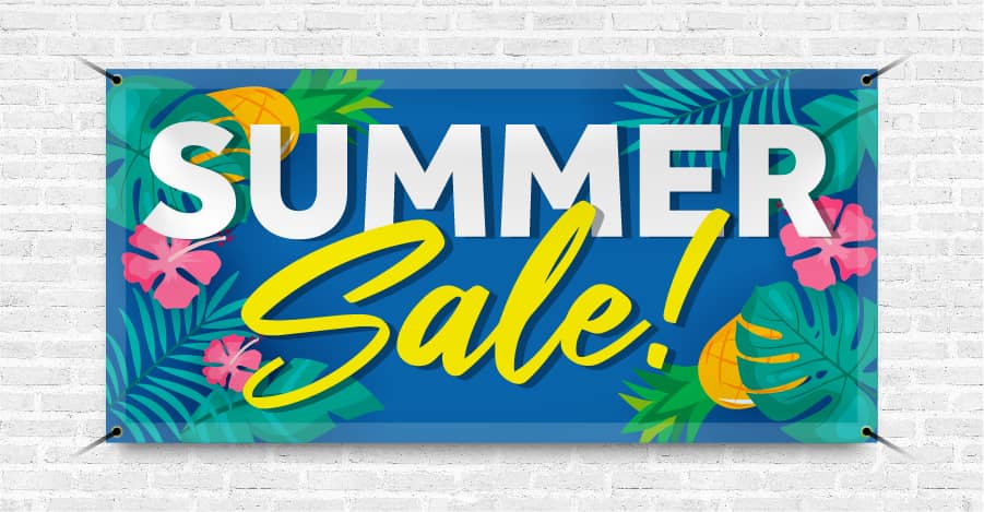 Single Sided Banner | Banners.com