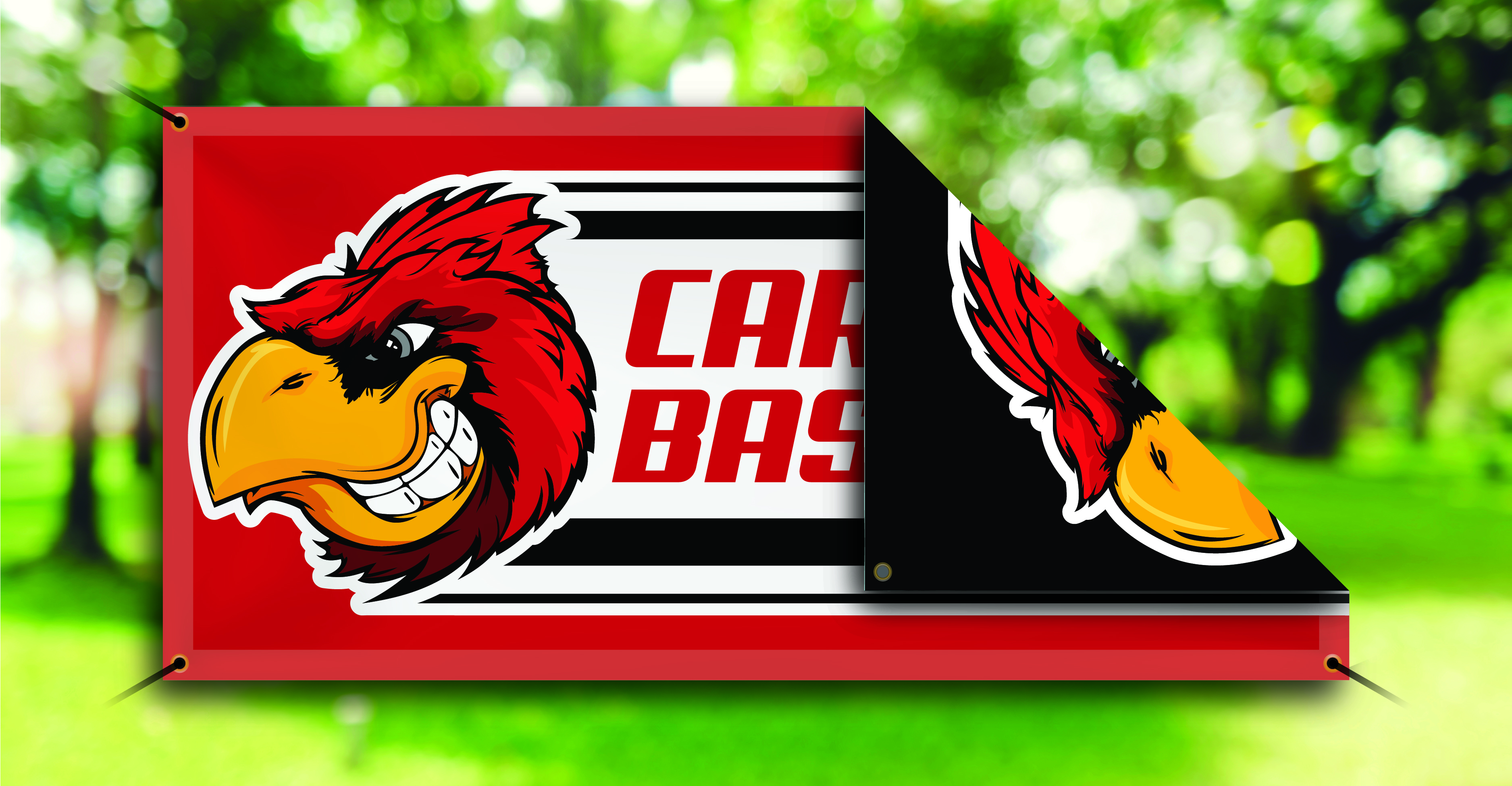 Cardinals Double-Sided Banner