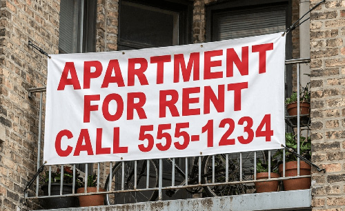 Apartment For Rent - Text only banner | Banners.com