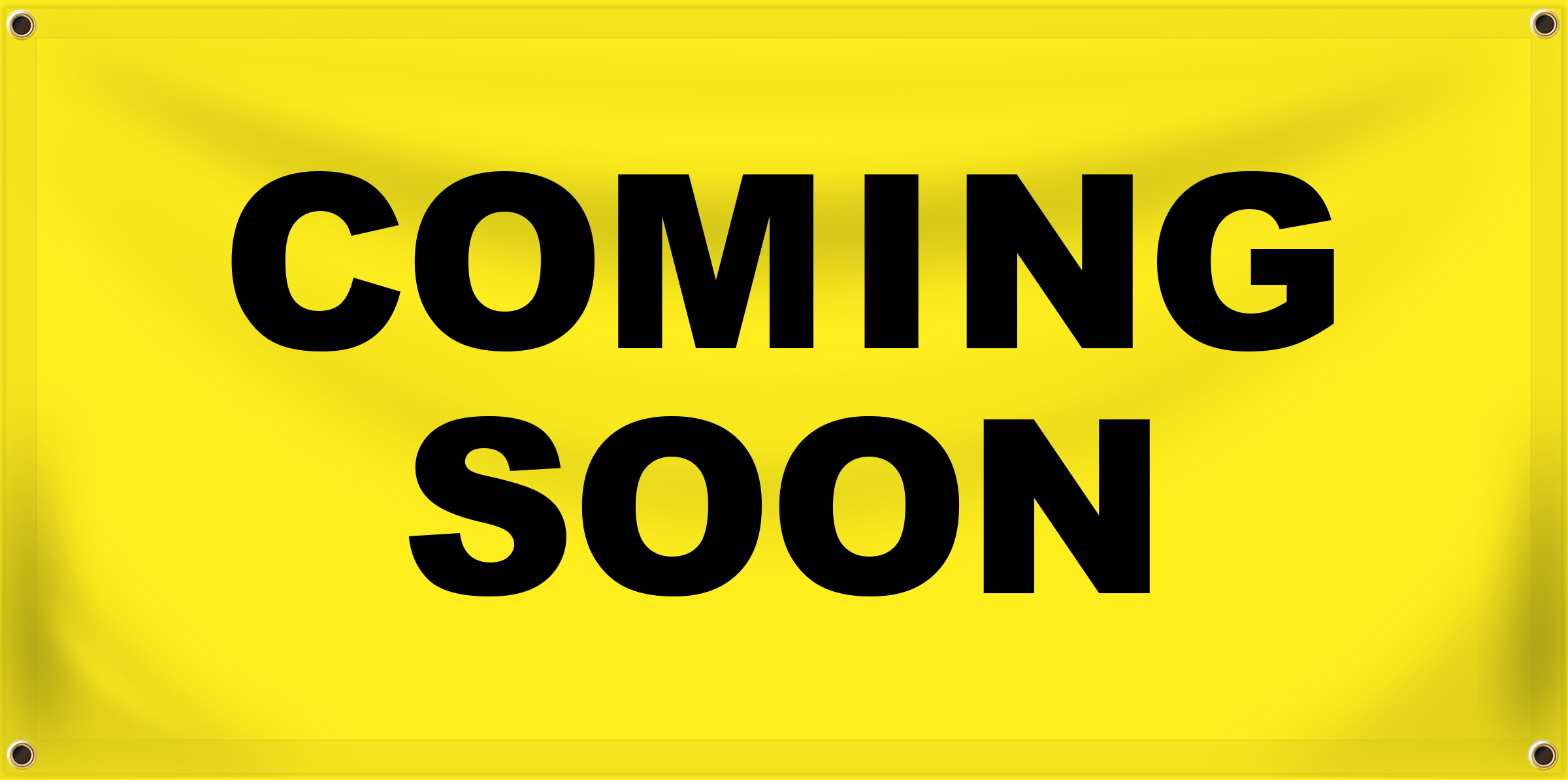 Coming Soon Banners
