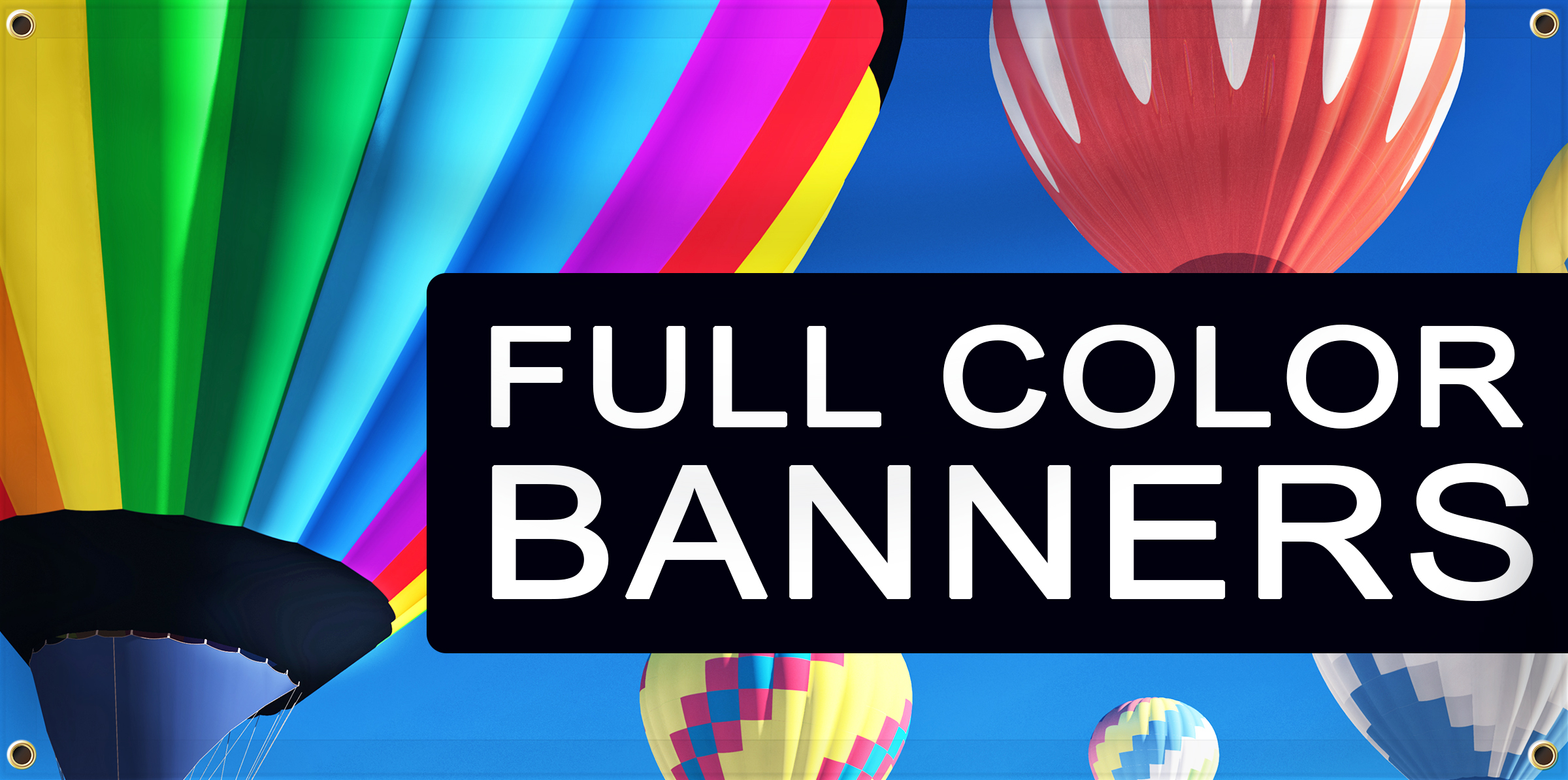 Custom Full-color banner | Banners.com