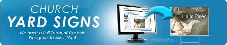 Church Yard Signs | Banners.com