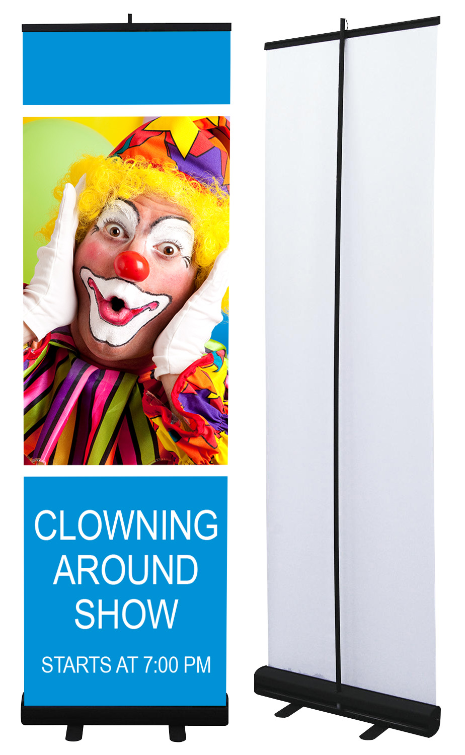 Retractor Lite 24, assembled with Clown Show being advertised on it