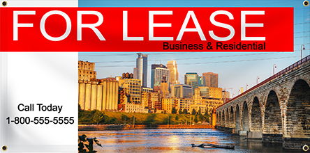 For Lease Banners