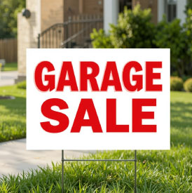 Garage Sale Signs