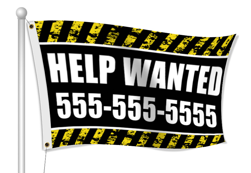 Help Wanted Flags