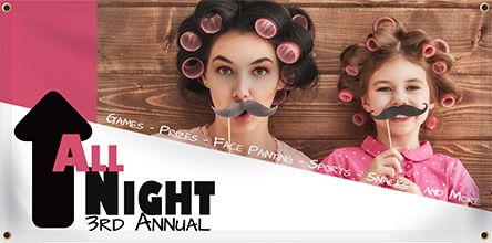 custom boys and girls banner