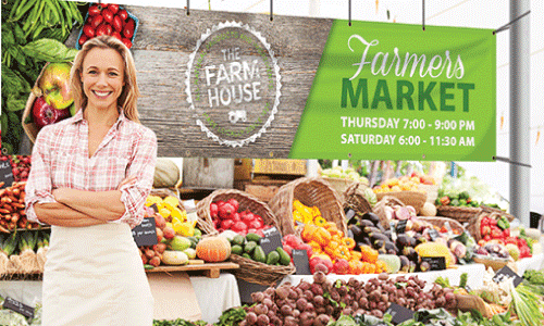 Farmer's Market Signs